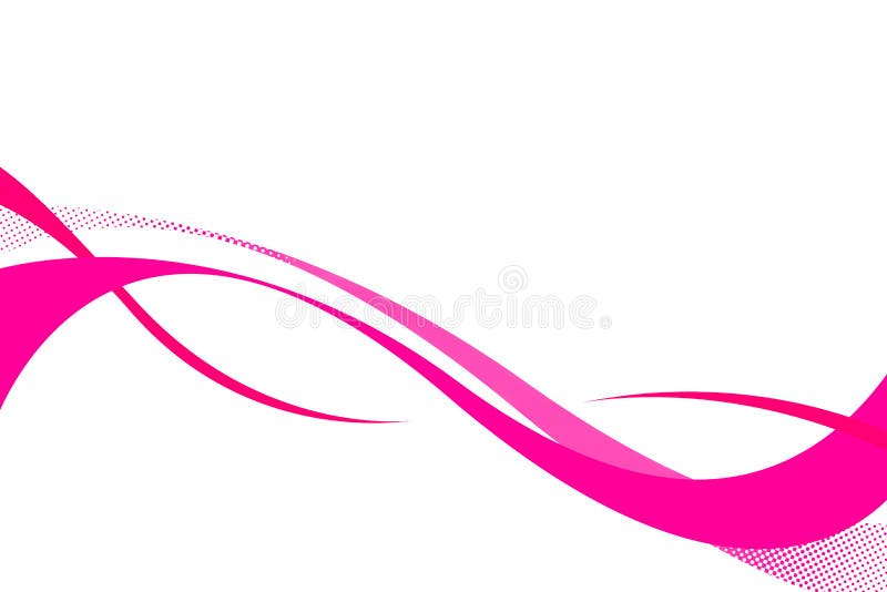 Pink Swooshes royalty free illustration
