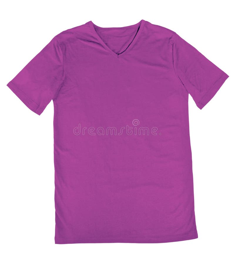 Pink T-shirt Mock Up A White Background, Ready To Replace Your D Stock ...