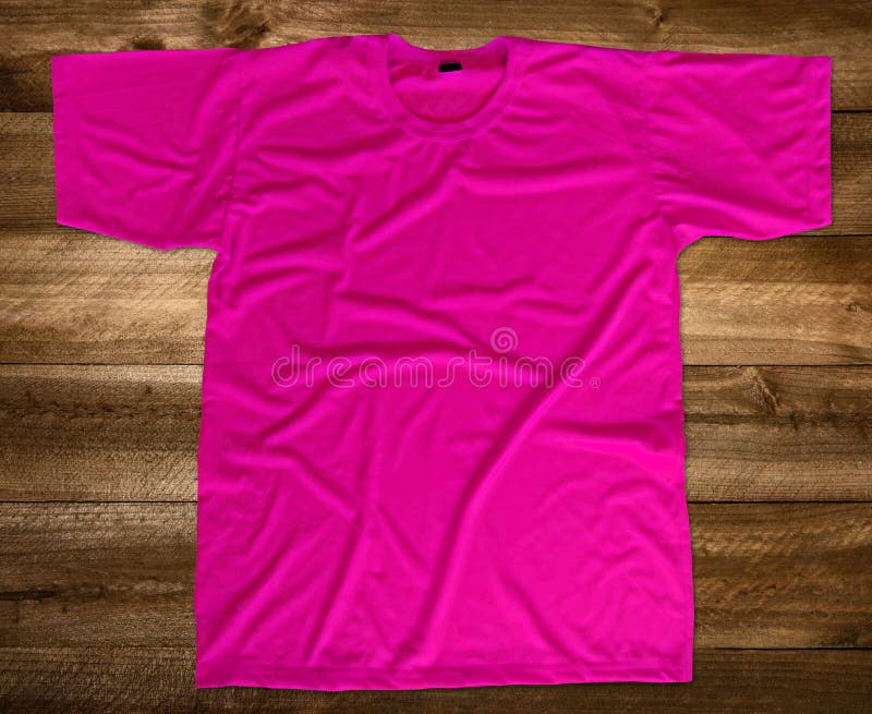 Pink T Shirt Mockup