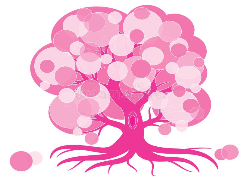 Pink tree