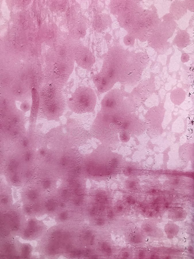 Pink wall with spots. stock image. Image of heavy, backgrounds 166697635