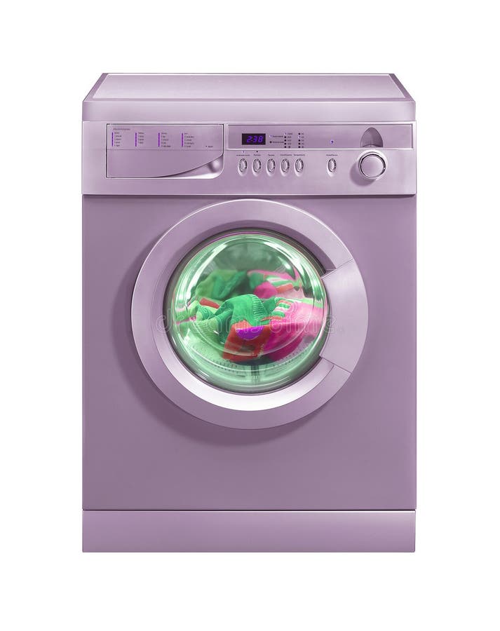 Washing Machine stock photo. Image of dryer, metal, metallic 12451862
