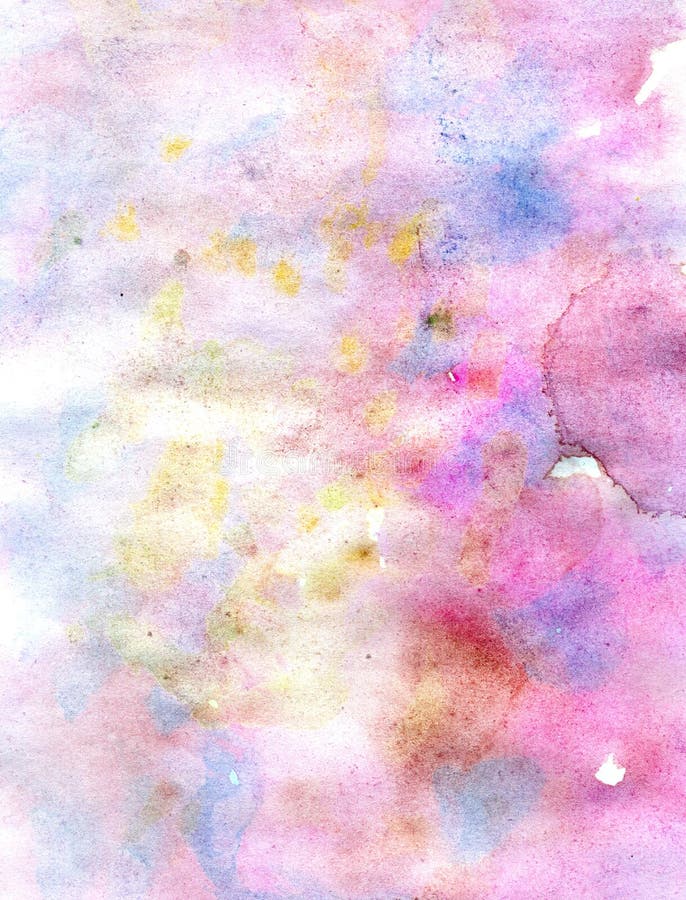 Pink Watercolor Background