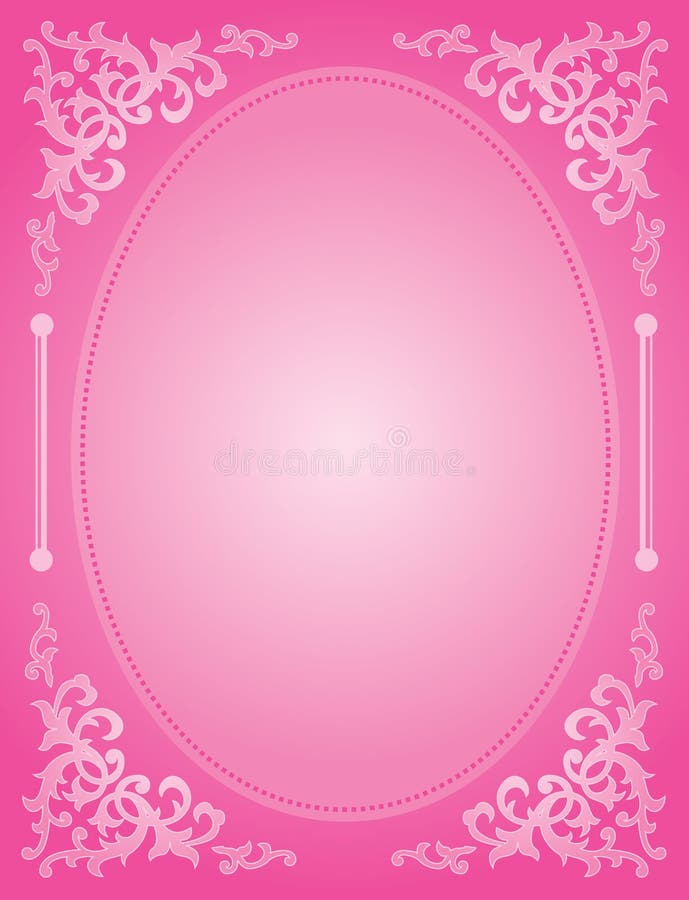 Pink wedding invitation stock vector. Illustration of card - 30810311