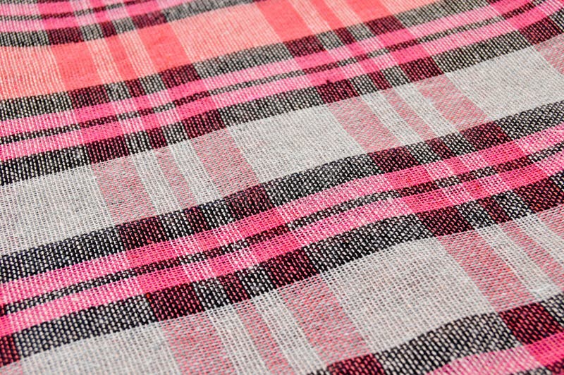 Pink and White Plaid Fabric Texture Stock Image Image of resolution, backdrop 138242863