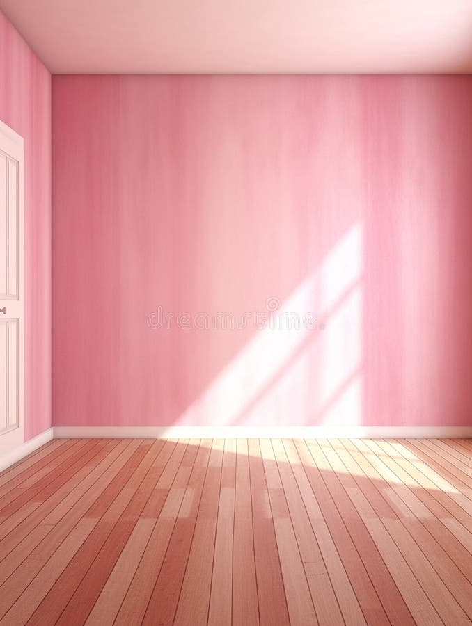 Pink and White Wall Texture Background Stock Illustration