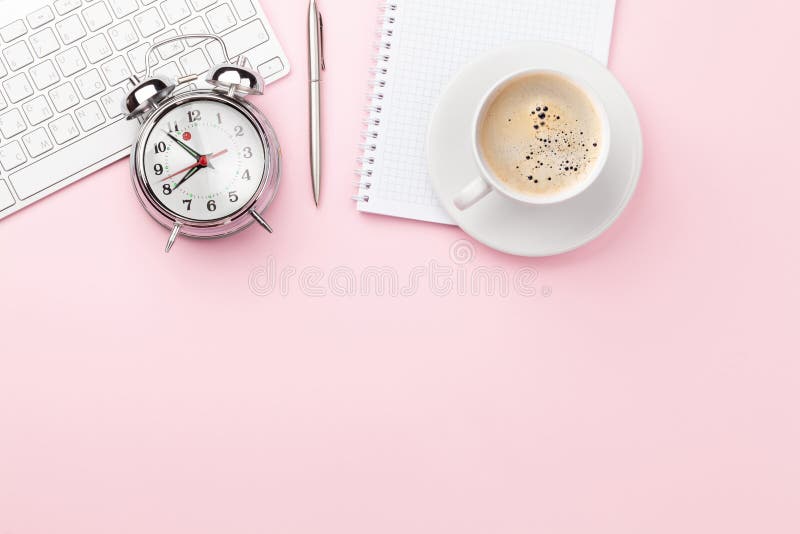 Pink Coffee Royalty-Free Stock Photo