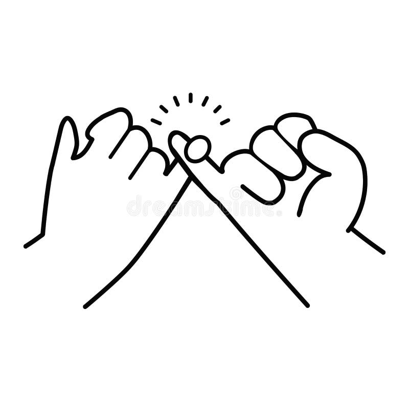 https://thumbs.dreamstime.com/b/pinky-promise-line-icon-doodle-vector-222154957.jpg