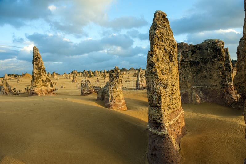 Pinnacles, West Australia royalty free stock image Pinnacles, West Australia royalty free stock image