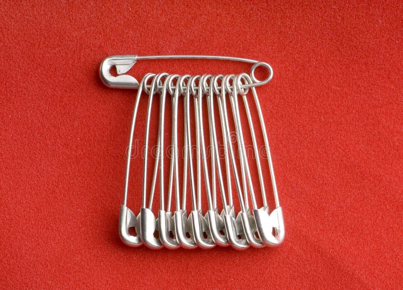 Pins stock images