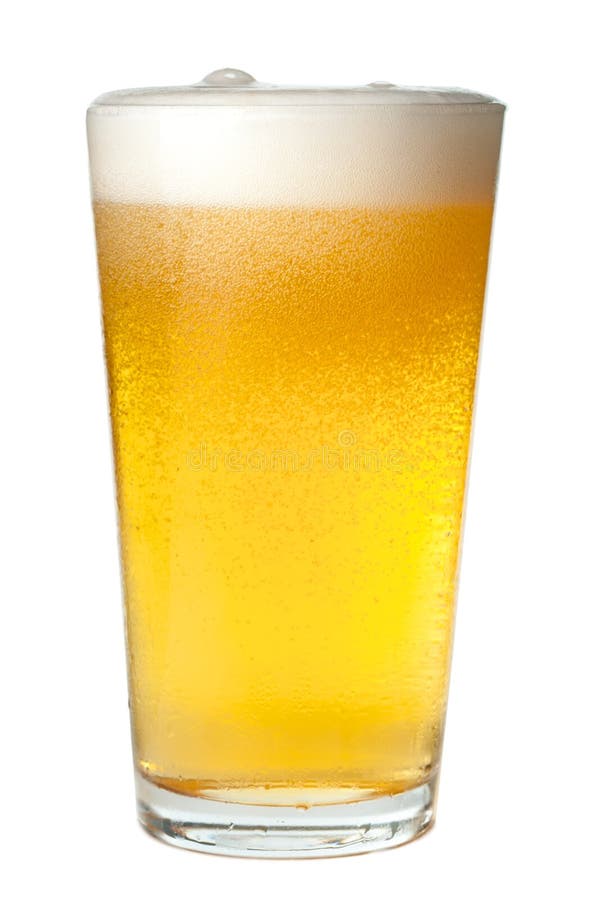 Pint Bier lizenzfreie stockfotografie Pint Bier lizenzfreie stockfotografie