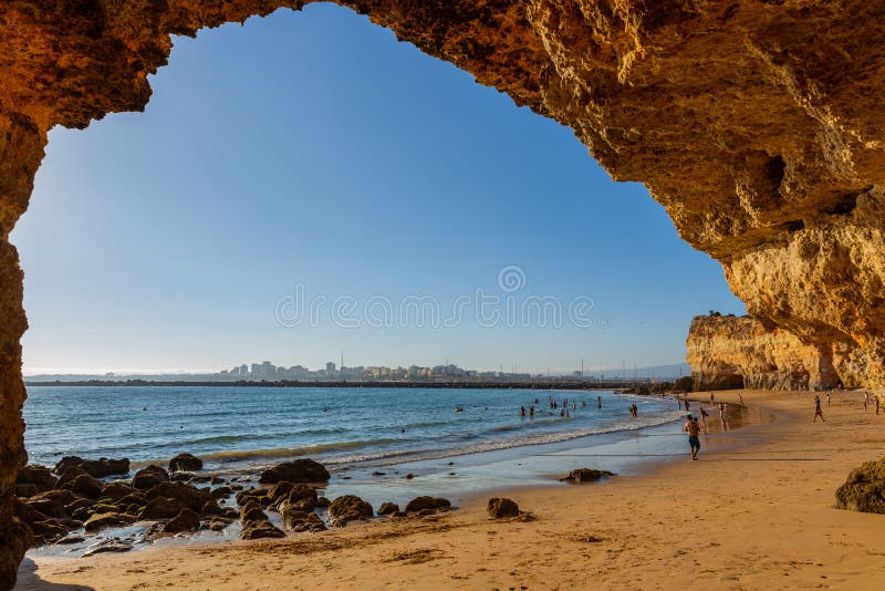Algarve portugal europe map hi-res stock photography and images - Alamy