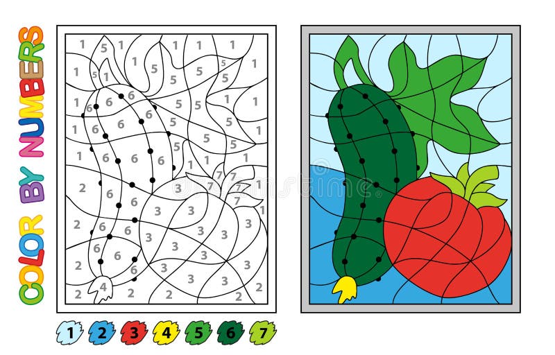 Vetores de Jogo De Matemática Quebracabeça Para Crianças Esboço De Página  De Coloração De Pato De