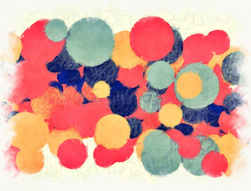 Pintura abstrata ilustração royalty free Pintura abstrata ilustração royalty free