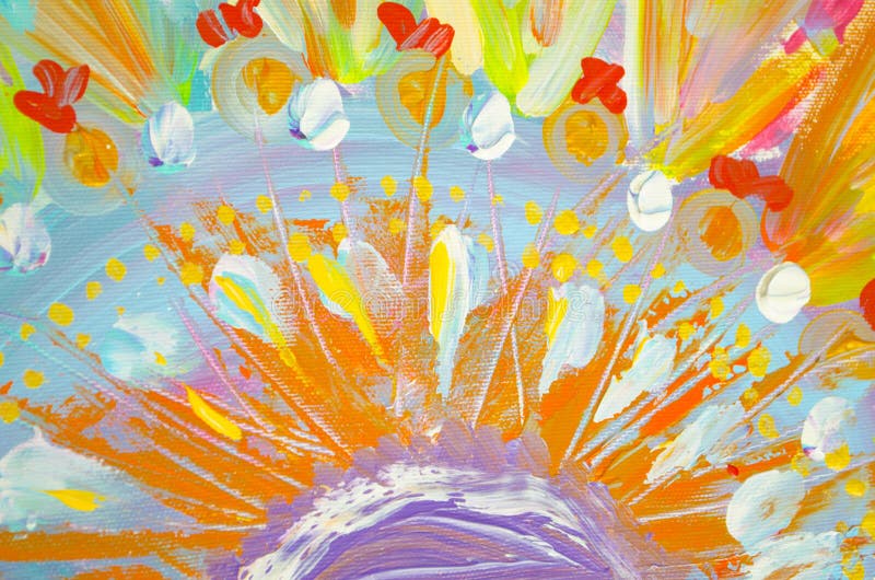 Pintura acrílica tirada mão Fundo da arte abstrata Pintura acrílica na lona Textura da cor Fragmento da arte finala brushstrokes ilustração do vetor Pintura acrílica tirada mão Fundo da arte abstrata Pintura acrílica na lona Textura da cor Fragmento da arte finala brushstrokes ilustração do vetor