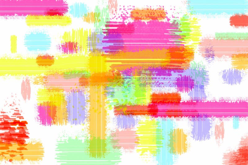 Pintura colorida ilustração royalty free Pintura colorida ilustração royalty free