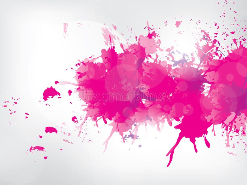 A pintura colorida espirra no fundo abstrato ilustração stock A pintura colorida espirra no fundo abstrato ilustração stock
