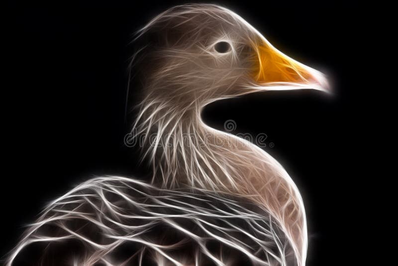 Pintura de Digitaces del pato imagen de archivo libre de regalías Pintura de Digitaces del pato imagen de archivo libre de regalías