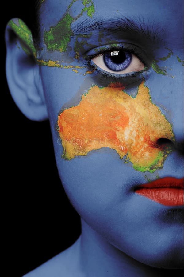 Pintura de la cara - Australia Pintura de la cara - Australia