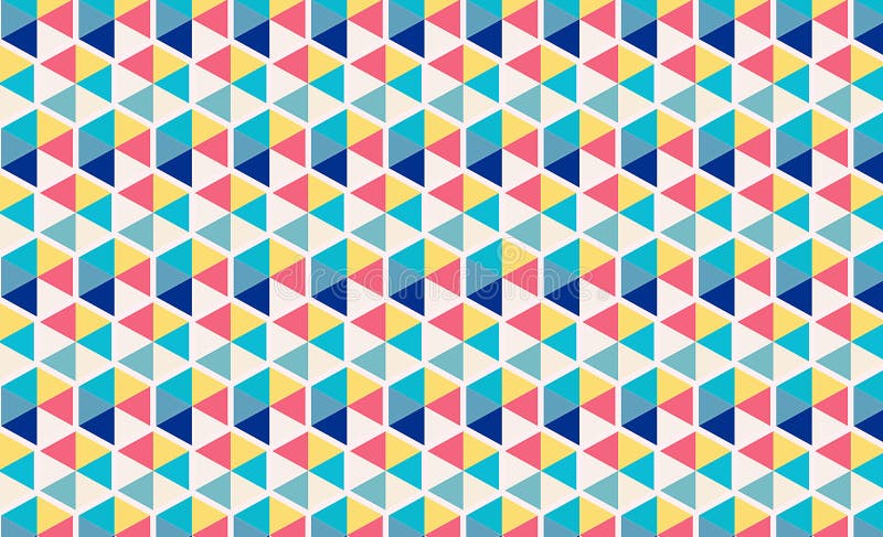 Pintura mural geométrica colorida do papel de parede do teste padrão dos triângulos Projeto da ilustra??o ilustração royalty free Pintura mural geométrica colorida do papel de parede do teste padrão dos triângulos Projeto da ilustra??o ilustração royalty free