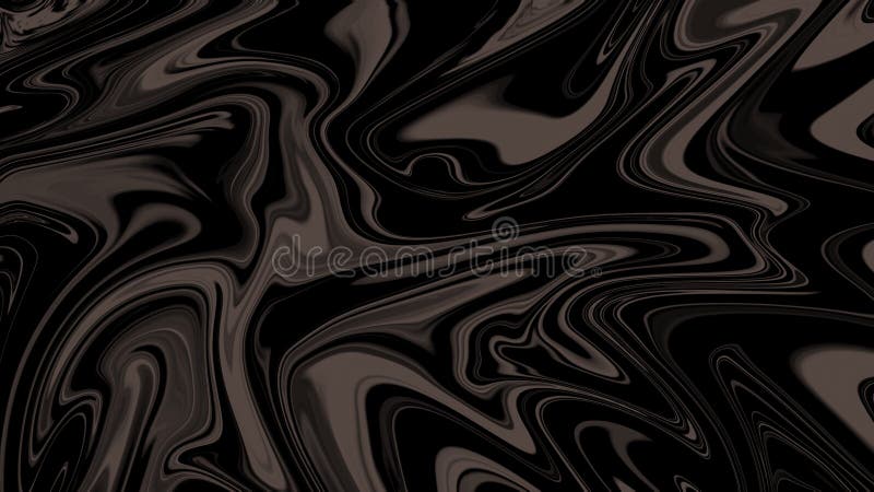 Tinta preta abstrata ilustração stock