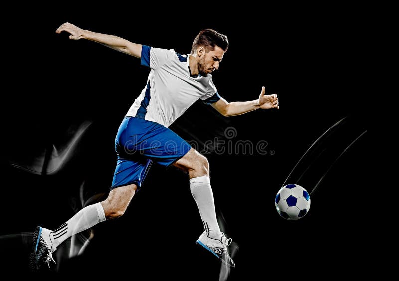 Jogador De Futebol. Jogador De Futebol Adolescente. Dia Do Jogo. Baixar Uma  Foto De Alta Resolução Para Anunciar Jogos De Futebol Foto de Stock -  Imagem de esporte, livreto: 272131128