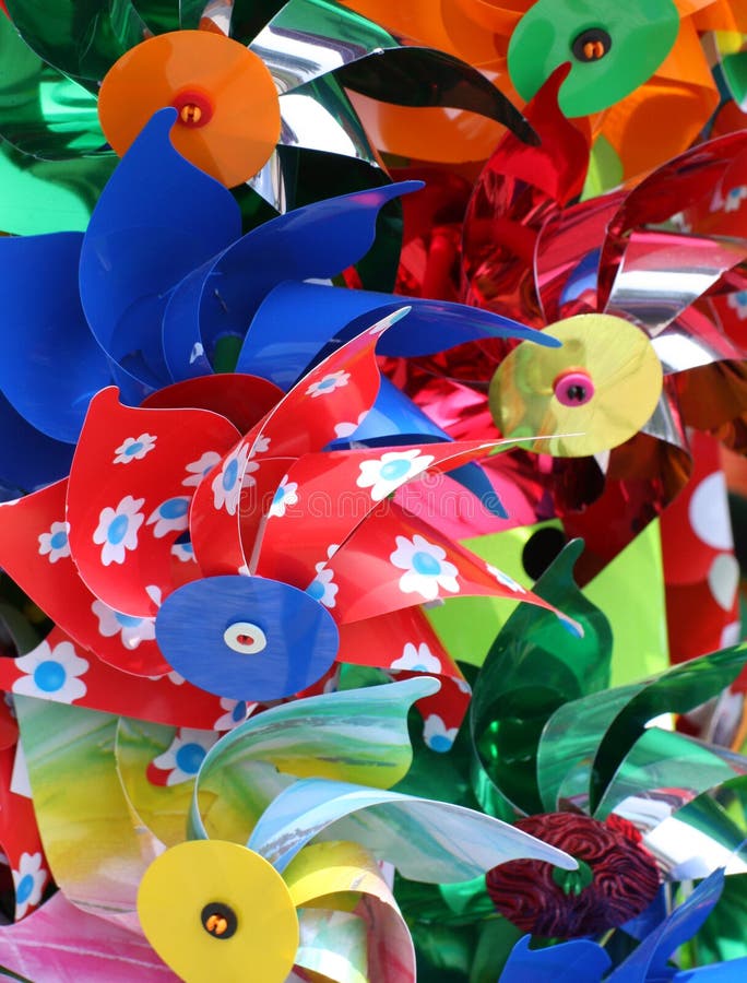 Pinwheels for Sale in Toy Store Stock Image - Image of blow, textures ...