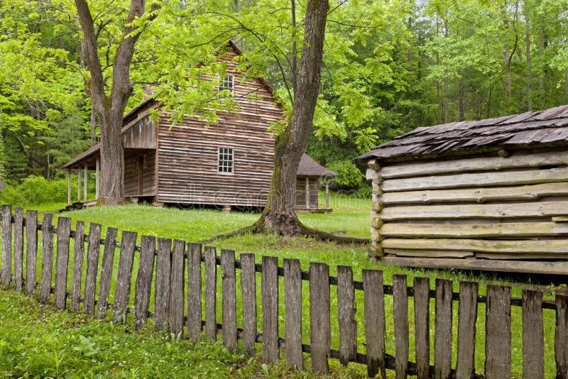 Pioneer Homestead stock photo. Image of tennessee, historic 14612436
