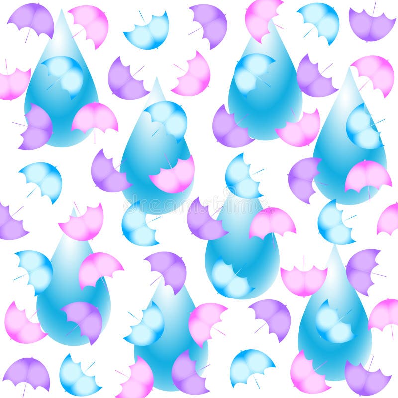 Piovoso royalty illustrazione gratis Piovoso royalty illustrazione gratis