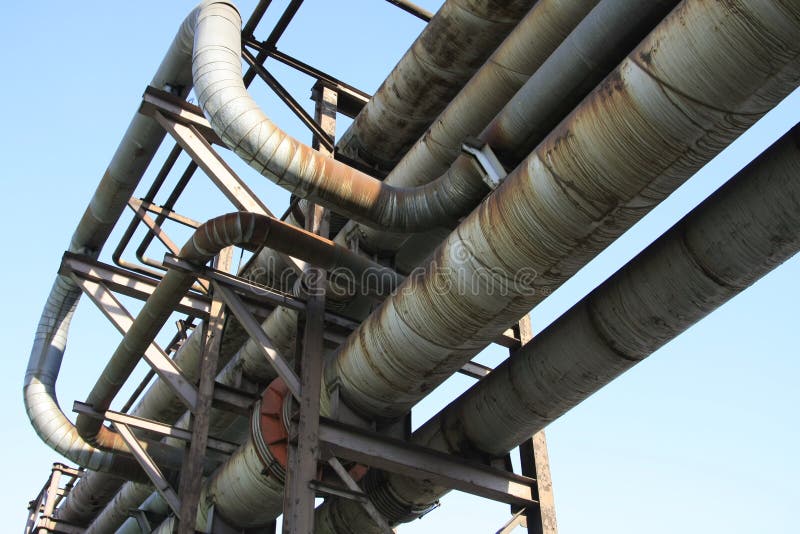 Pipe around stock image