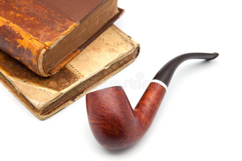 Book and pipe stock photo. Image of book, smoking, health 45392272