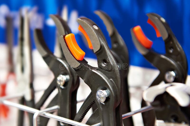 Pipe Gripping Pliers stock photo. Image of body, accuracy 81662246