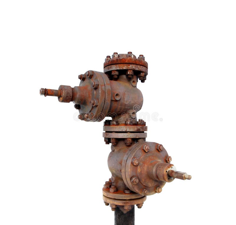 Tuyau industriel images libres de droits