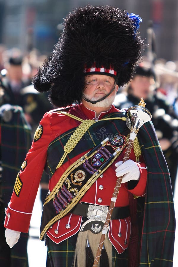 Pipe Major editorial photography. Image of celt, belt - 19186712