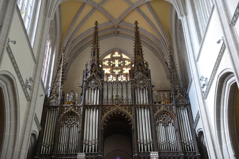 Varhany v katedrále sv. Alžběty