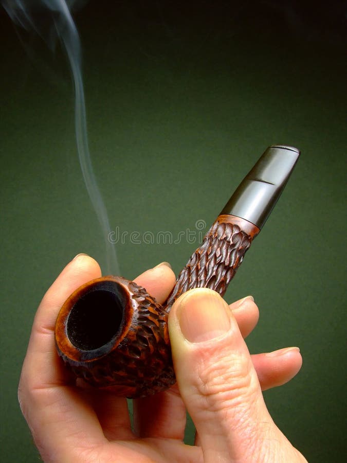 Pipe Smoker Picture. Image 6013045