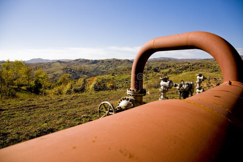 Pipeline arkivfoton