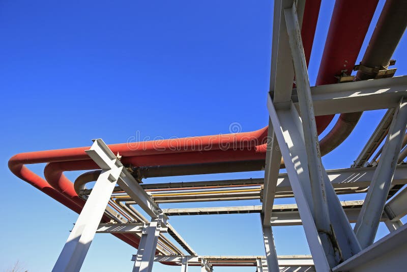 Pipeline, the Oil Industry Equipment Stock Photo Image of wealth