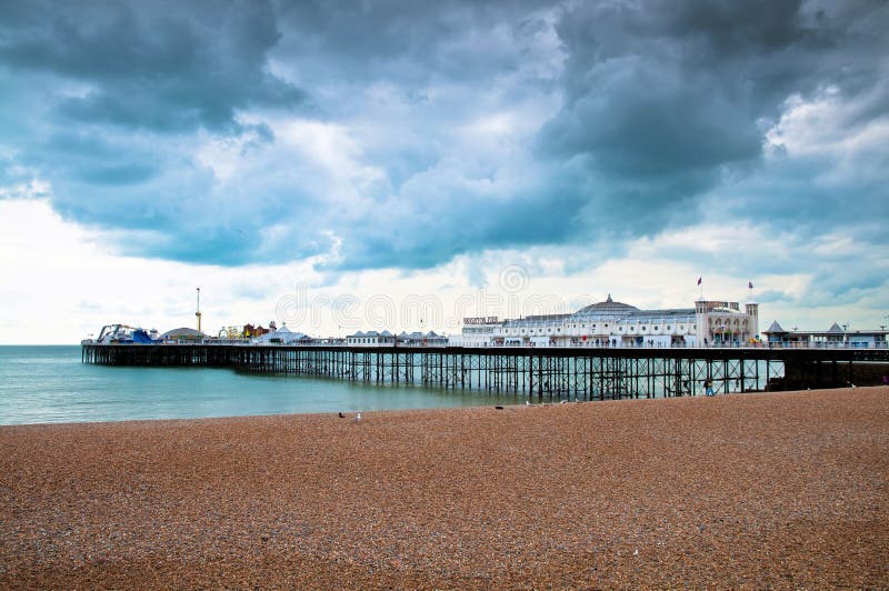 Pir av Brighton royaltyfri bild Pir av Brighton royaltyfri bild