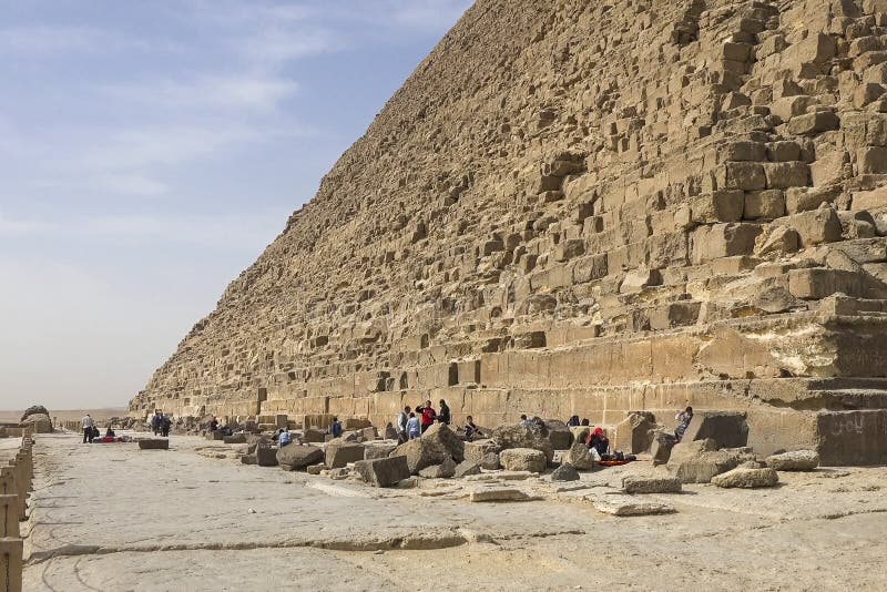 Piramidi di Giza Grandi piramidi dell'Egitto La settima meraviglia del mondo Megaliti antiche fotografia stock Piramidi di Giza Grandi piramidi dell'Egitto La settima meraviglia del mondo Megaliti antiche fotografia stock