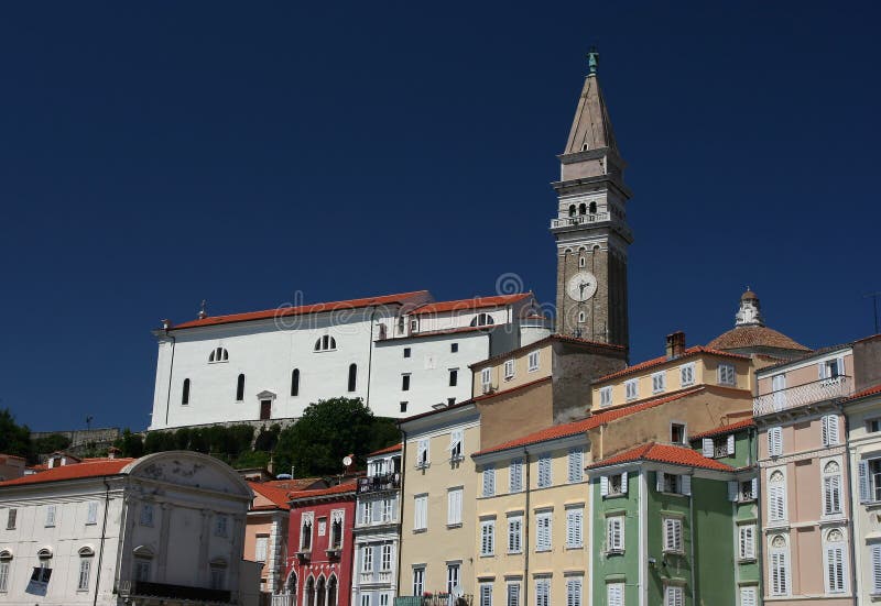 Piran, Slovenië royalty-vrije stock fotografie Piran, Slovenië royalty-vrije stock fotografie