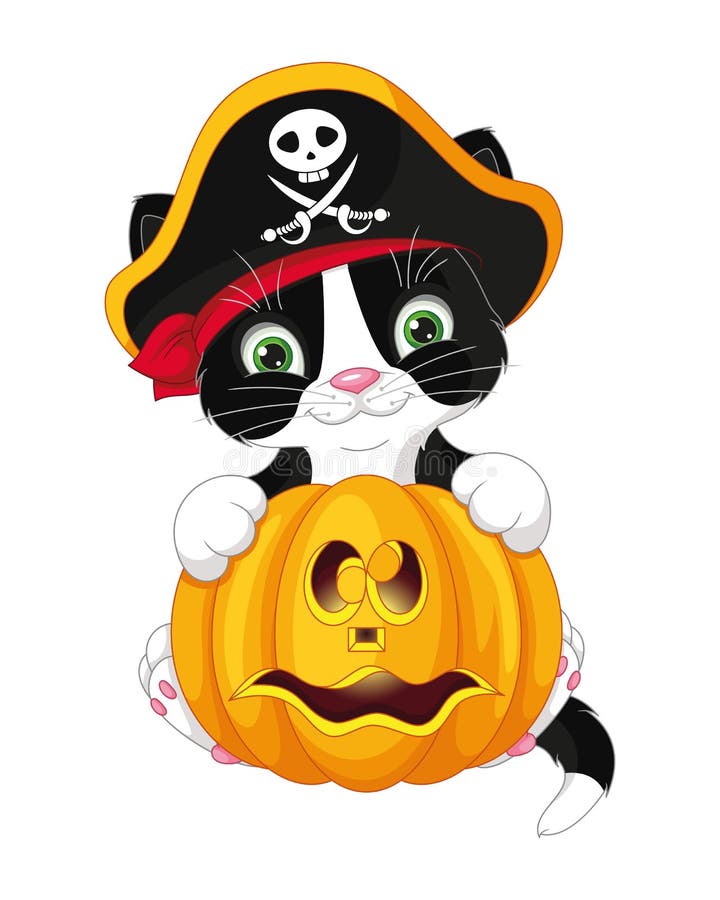 Pirata De Gato Para Halloween Con Ilustración Vectorial De Caricatura De Calabaza Ilustración del Vector - Ilustración de cabritos, vector: 233632361 Pirata De Gato Para Halloween Con Ilustración Vectorial De Caricatura De Calabaza Ilustración del Vector - Ilustración de cabritos, vector: 233632361