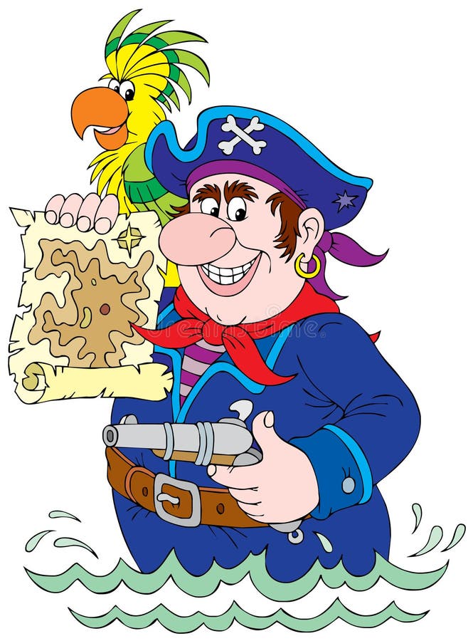Pirate illustration de vecteur Pirate illustration de vecteur