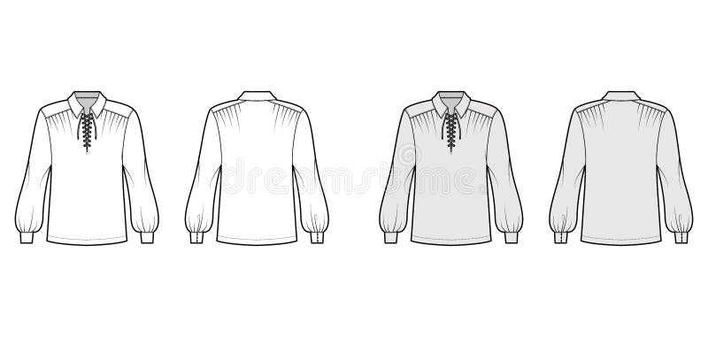 Pirate Blouse Stock Illustrations – 48 Pirate Blouse Stock ...