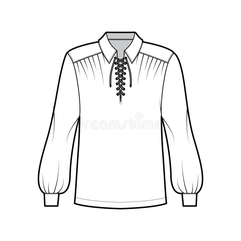 Pirate Blouse Stock Illustrations – 48 Pirate Blouse Stock ...