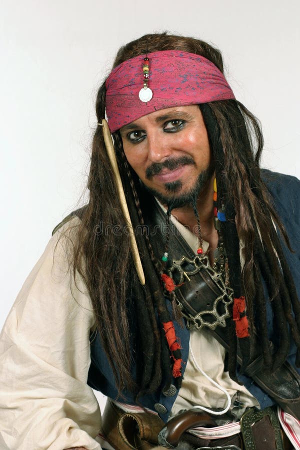 Pirate de sourire photo stock Pirate de sourire photo stock