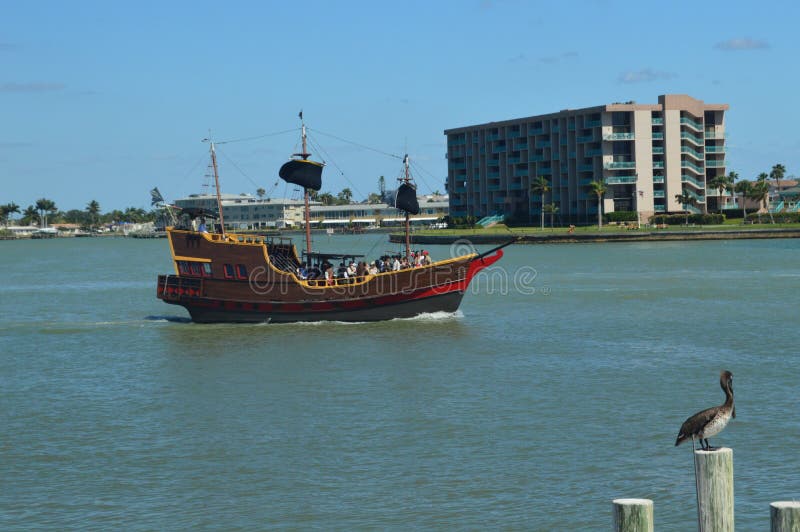 Pirate Ship in Tampa Bay Florida Editorial Photography Image of tampa