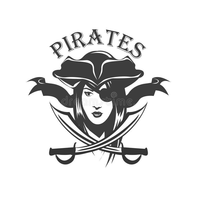 Female Pirate Svg