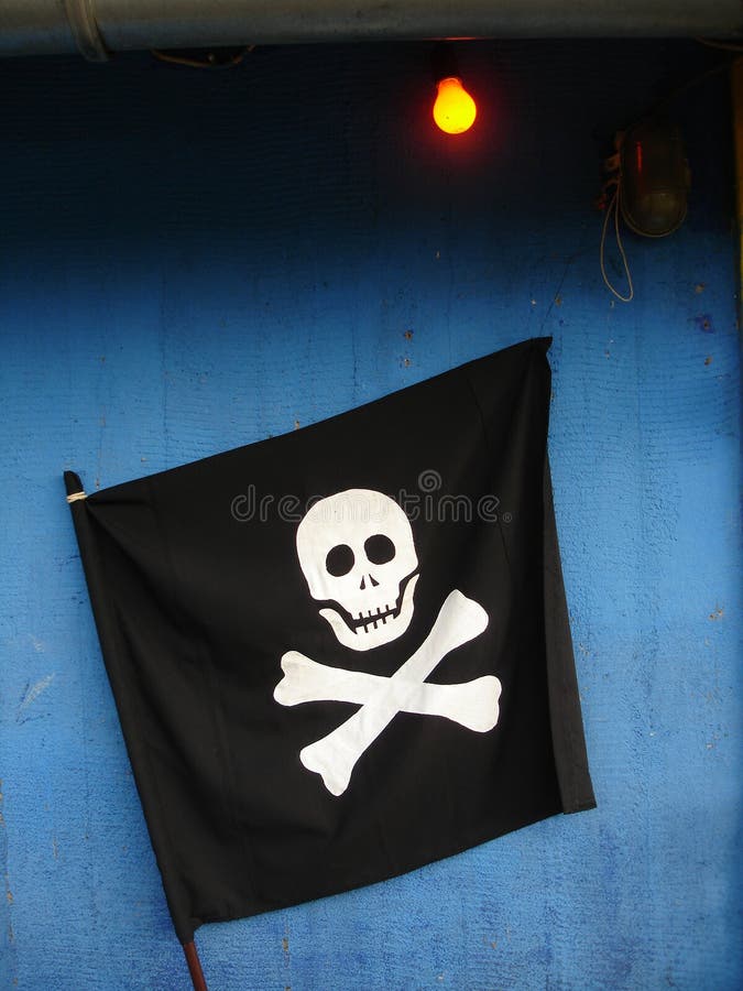Pirates flag royalty free stock photo Pirates flag royalty free stock photo