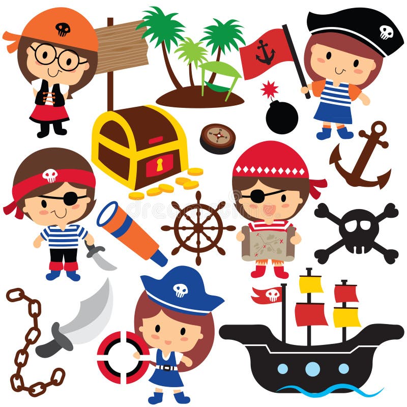 Pirate Character Vector Art, Icons, and Graphics for Free Download